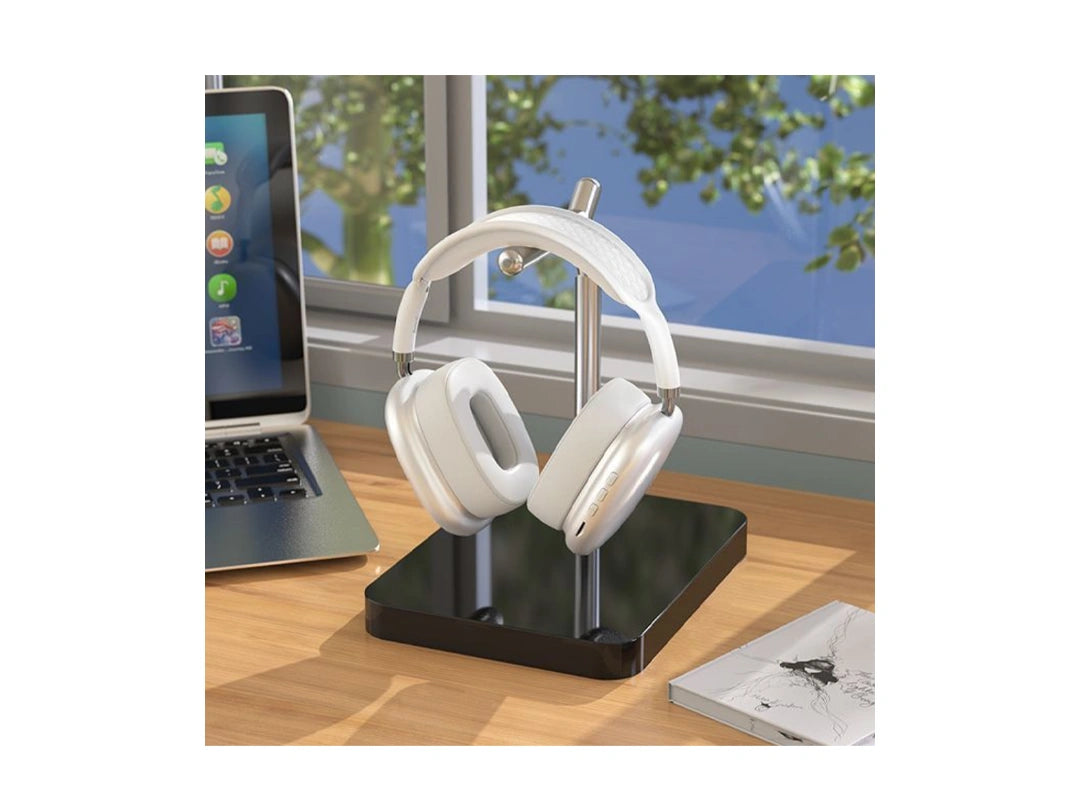 Hoco ESD15 Wireless Bluetooth Headphones Mircophone - Silver in Qatar Hoco ESD15 Wireless Bluetooth Headphones Mircophone - Silver in Qatar